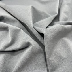 Трикотаж хлопок кулирная гладь с матовым блеском, жемчужно-голубой