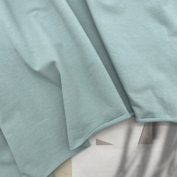 Трикотаж футер мятного цвета, 260 гр/м