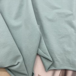 Трикотаж футер мятного цвета, 260 гр/м