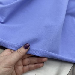 Трикотаж футер сиреневого цвета, 260 гр/м