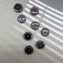 Кнопки пластик пришивные, 25 мм