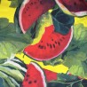 Ткань вискоза с полиэстером яркие арбузы