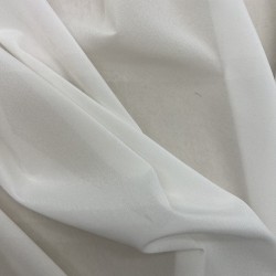 Ткань шёлк однотонный молочный
