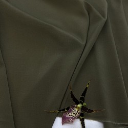 Ткань шёлк однотонный цвета хаки