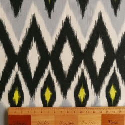 Вискоза 100% с принтом икат