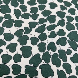 Ткань хлопок с растительным принтом