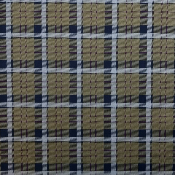 Ткань хлопок с принтом клетка