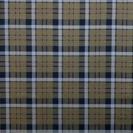 Ткань хлопок с принтом клетка