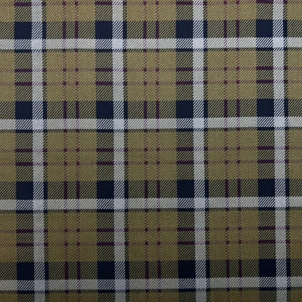 Ткань хлопок с принтом клетка