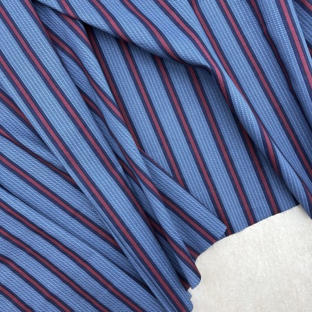 Ткань хлопок с принтом полоска