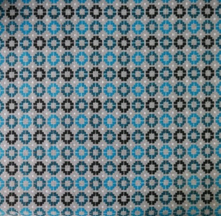 Ткань костюмно-пальтовая  с геометрическим узором