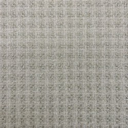 Твид молочный с матовой золотистой нитью