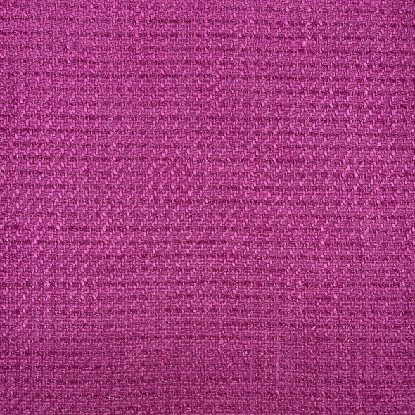 Твид однотонный классический яркая фуксия с блестящей нитью в тон