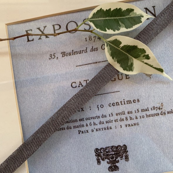 Тесьма кругловязаная трикотажная с матовым блеском