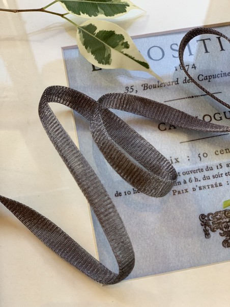 Тесьма кругловязаная трикотажная с матовым блеском