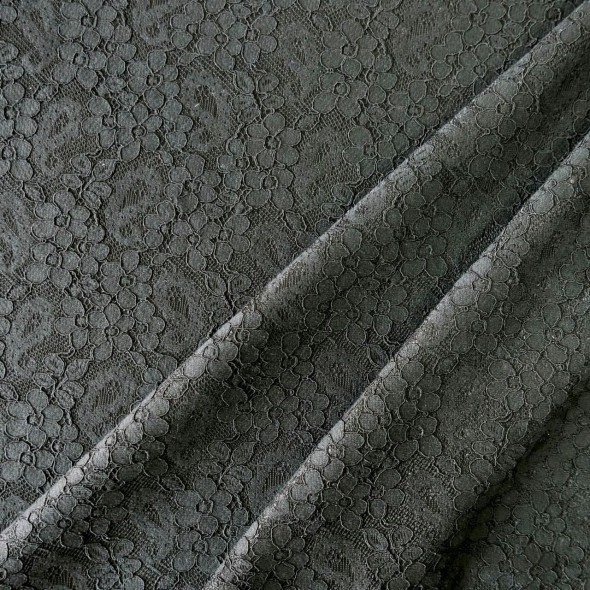 Ткань кружево непрозрачное на трикотажной основе