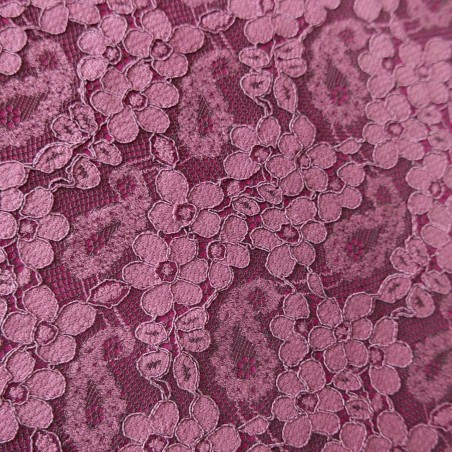 Ткань кружево непрозрачное на трикотажной основе